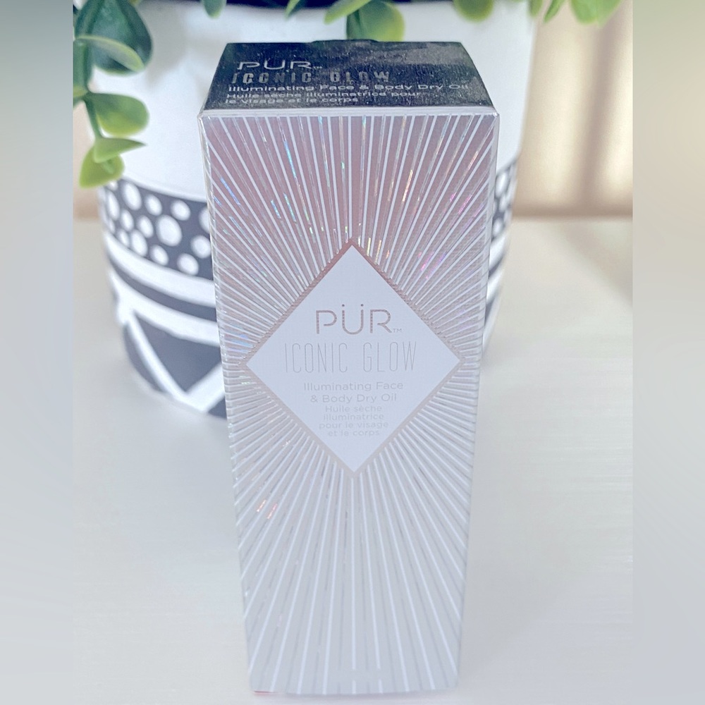 NEW NIB PUR Iconic Glow Illuminating Face & Body Dry Oil Full Size 1oz